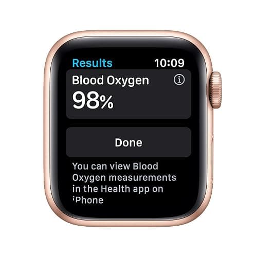 Apple Watch Series 6 (GPS, 40mm) - Gold Aluminum Case with Pink Sand Sport Band (Renewed) thumbnail 3