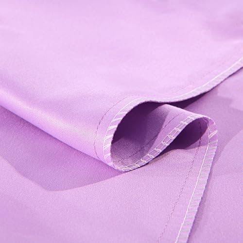 FLXXIE Microfiber King Size Pillow Cases 2 Pack, Soft Pillowcases with Envelope Closure, Wrinkle, Fade and Stain Resistant Pillow Covers, 20x36, Light Purple thumbnail 4