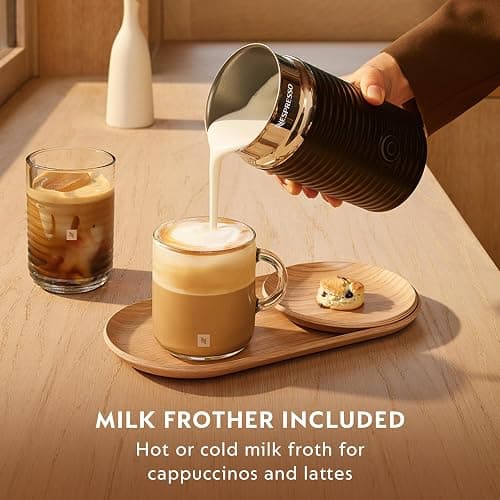 Nespresso Vertuo Pop+ Coffee and Espresso Maker by Breville with Milk Frother, Coconut White thumbnail 2