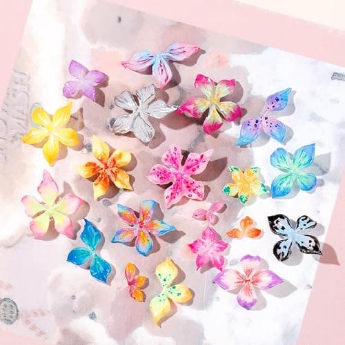 MIZHSE 3D Nail Molds for Nail Art, 1PC Silicone 3D Flower Charm Nail Molds for 3D Sculpting Molding Gel Nail Desgin Home DIY Manicure thumbnail 5