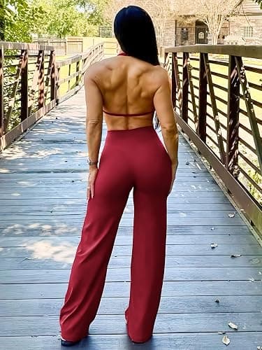 YEOREO Workout Leggings Womens No Front Seam Straight Leggings 29"/ 31.5"/ 33"/ 35" High Waist Buttery Eddiy Gym Yoga Pants thumbnail 6