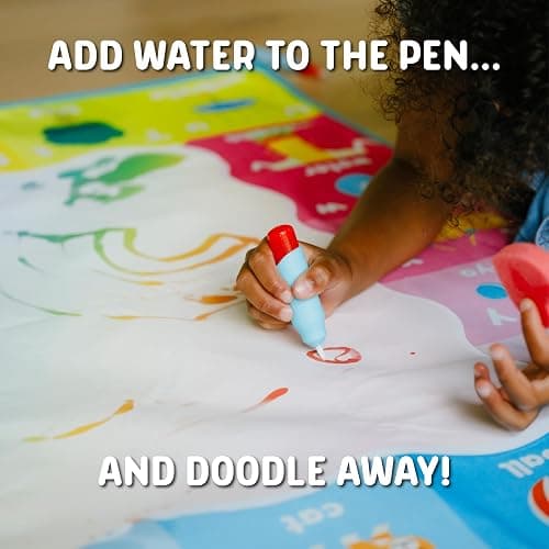 Chuckle & Roar - Doodle Mat - Water Color Fun - Mess Free Arts and Crafts - Great for Toddlers thumbnail 4