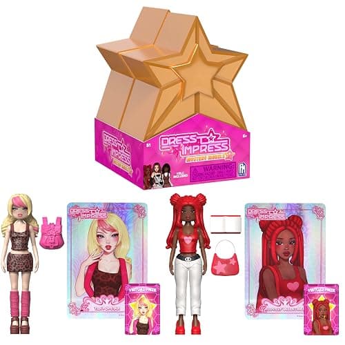 PhatMojo Dress to Impress - Mystery Model Minifigure 2-Pack (4" Tall, Series 1) [Includes DLC] - Image 1