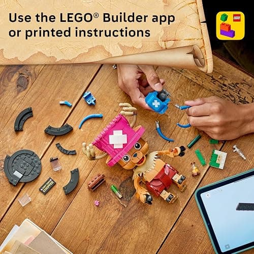 LEGO ONE PIECE Tony Tony Chopper 75643 | Building Toys for Boys & Girls, Ages 9+, Display Set for Bedroom or Book Shelf, 577 pieces, Gift for Birthdays thumbnail 6