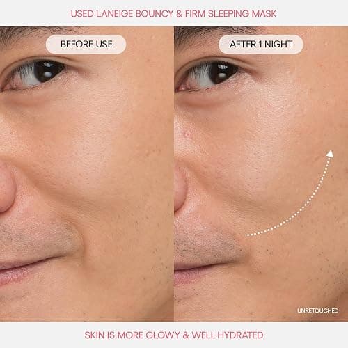LANEIGE Water Sleeping Mask: Hydrating Korean Overnight Mask with Squalane & Probiotic-Derived Complex, for Bright, Glowing Skin & Barrier Support thumbnail 4
