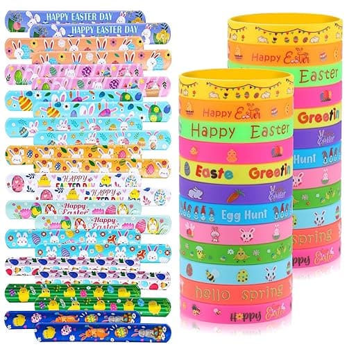 Xutengy Easter Slap Bracelets