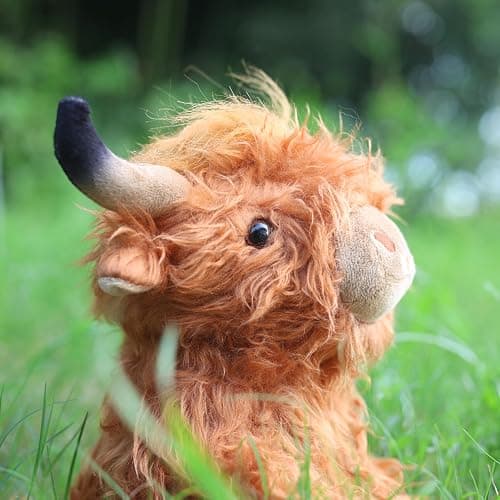 Yytoyshop Highland Cows Plush Pillow Adorable Cow Stuffed Animal Plushies Toys Soft Fluffy Cow Plush Pillow for Birthdays Day (Highland Cows) thumbnail 7