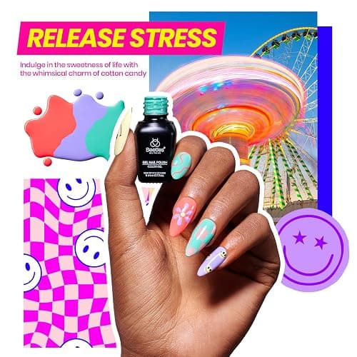 Beetles 69 Pcs Gel Nail Polish Kit with U V Light - 35 Colors Gel Polish Nail Kit with with Base & Glossy Top Coat Soak Off DIY Salon Beginner-friendly Manicure Nails Stuff Gifts for Women Teens Girls thumbnail 4