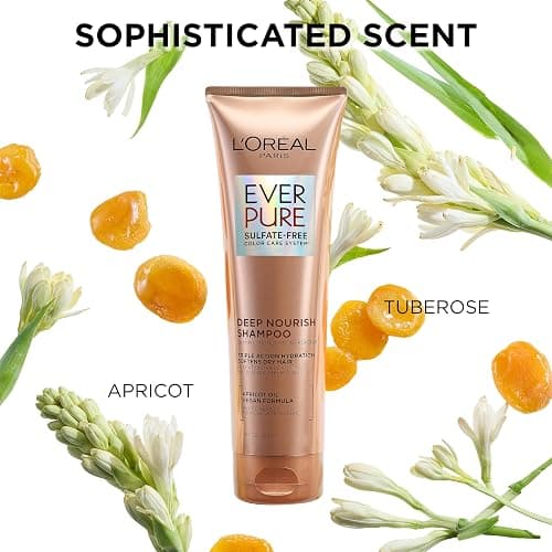 L'Oreal Paris Hair Conditioner for Dry Hair, Triple Action Hydration, Apricot Oil Infused, EverPure, 8.5 Fl Oz (Packaging May Vary) thumbnail 5