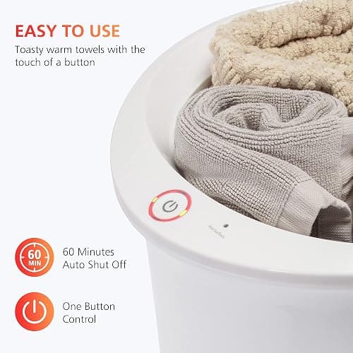 COMFIER Hot Towel Warmers for Bathroom, Gifts for Dad,Mom,Him,Her, Large Towel Warmer, Hot Towels in 10 Minutes, Auto Shut Off, Fits up to 2 Oversize Towels, Bathrobes, Blanket thumbnail 5