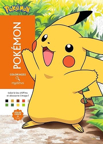 Coloriages mystères - Pokémon: Colorie les chiffres et découvre l'image - Image 1