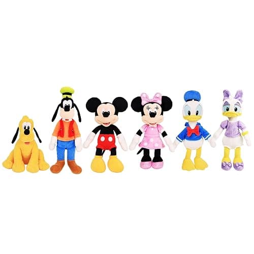 Disney Junior Mickey Mouse Small Plushie Stuffed Animal Daisy Duck, Kids Toys for Ages 2 Up by Just Play thumbnail 4