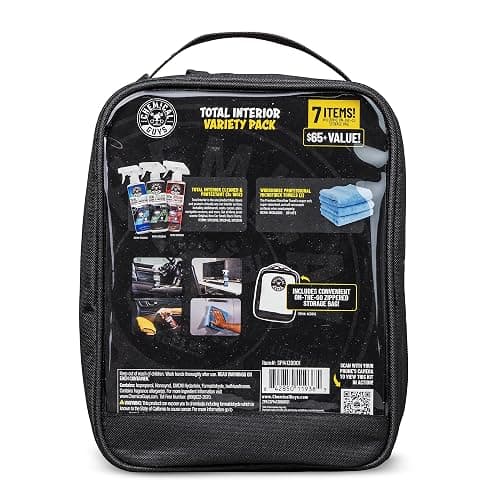 Chemical Guys, Total Interior Cleaner Variety Kit, New Car & Black Cherry | Sample two aromas in one box, a one-step spray for dashes, seats, door panels and screens, boxed ready to gift thumbnail 3