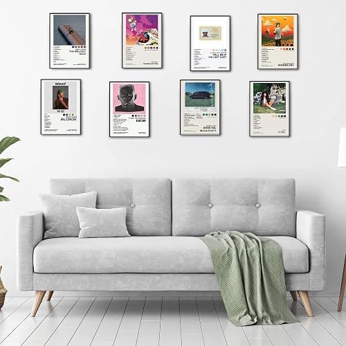 jiecgfdo Pop Singer Poster Wall Collage Kit 11.5'' x 16.5'', Frameless HD Print Star Poster, onesize thumbnail 6