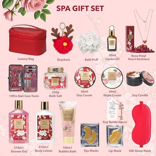 36Pcs Christmas Gifts for Women - Luxury Bath and Body Gift Set Spa Gift Set for Women Beauty Care Kit | Gift for Valentine's, Birthday, Mothers Day Gifts for Her Wife Pampering Kit Perfect for Travel thumbnail 3