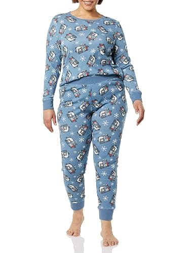 Amazon Essentials Disney | Marvel | Star Wars Unisex Babies' and Toddlers' Snug-Fit Cotton Footed Pajamas, Multipacks thumbnail 2