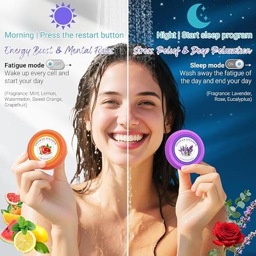Shower Steamers Aromatherapy - sanyi Birthday Gifts for Women, Teens Easter Basket Stuffers for Adults Girls, Shower Bombs with Natural Essential Oils Self Care thumbnail 2