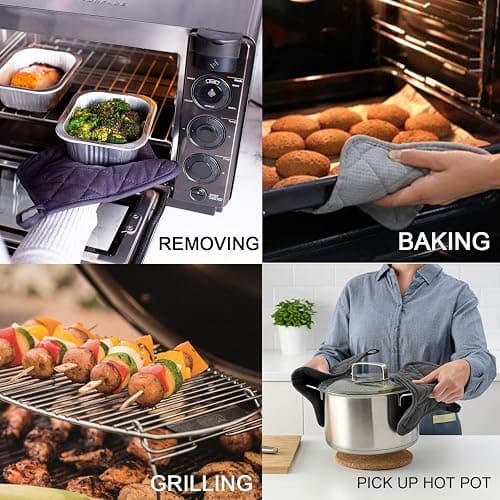 Funny Marijuana Novelty Kitchen Accessories Preheat The Oven for It’s Time to Get Baked Oven Pot Holder with Pocket (Preheat) thumbnail 5