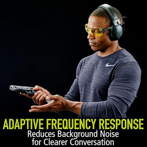 Peltor Sport Tactical 100 Electronic Hearing Protector, Ear Protection, NRR 22 dB, Ideal for the Range, Shooting and Hunting, TAC100-OTH thumbnail 5