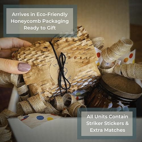 4" All Black Matches (100 Count, with Striking Stickers Included) | Decorative Unique & Fun for Your Home, Gifts, Accessories & Events | Premium Long Wood Safety Matches by Thankful Greetings thumbnail 9