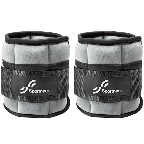 Sportneer Adjustable Ankle Weights Set - 1 Pair (2-10 lbs) Removable Sandbags for Women & Men, Comfortable Neoprene Leg Weights for Walking, Running, Pilates, Yoga, Home Workout & Physical Therapy thumbnail 8