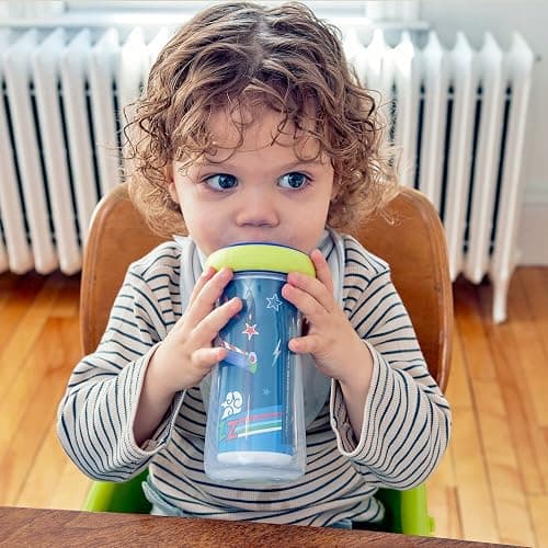 The First Years Disney/Pixar Toy Story Kids Insulated Sippy Cups - Dishwasher Safe Spill Proof Toddler Cups - Ages 12 Months and Up - 9 Ounces - 2 Count thumbnail 2