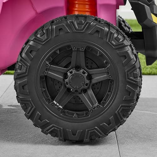 Best Choice Products Kids 12V Electric Ride On UTV Car and Trailer w/Parent Control, LED Lights, 2 Speeds, Bluetooth - Pink thumbnail 2