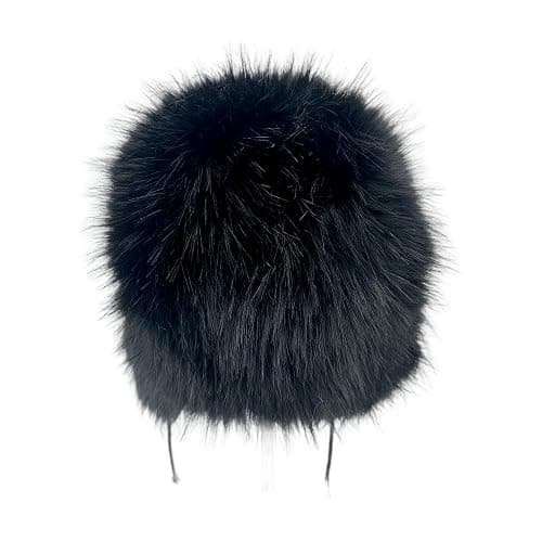 YFJNV Y2K Faux Fur Russian Hat, Soft, Warm Winter Trapper Hat with Earmuffs for Men and Women thumbnail 3
