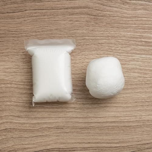 White Air Dry Foam Clay Total 8oz - Super Soft Modeling Clay for Kids Age 3-12, Ultra Light, Safe & Non-Toxic Molding Clay, Perfect for Arts & Crafts, Gift for Boys and Girls, 24-Set of 0.33oz Bags thumbnail 9