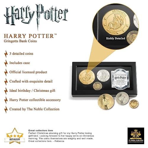 The Noble Collection The Gringotts Bank Coin Collection thumbnail 3