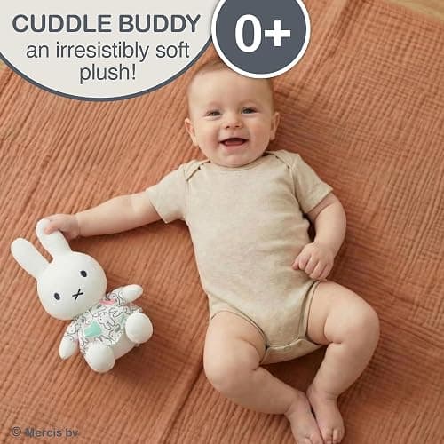 Kids Preferred Miffy Plush 8" Miffy Head Logo Dress - Sitting Dutch Bunny by Dick Bruna, Soft Stuffed Plush for Girls & Boys Ages 0 Months, 8 Inches thumbnail 6
