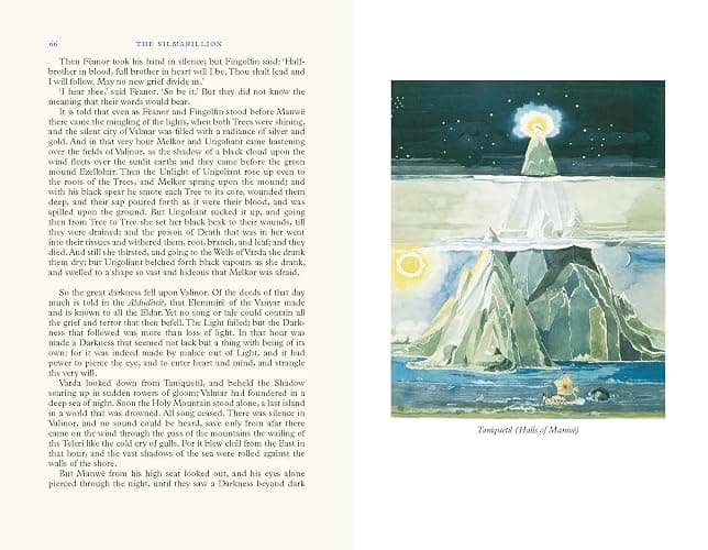 The Silmarillion: Illustrated by J.R.R. Tolkien (Tolkien Editions) thumbnail 2