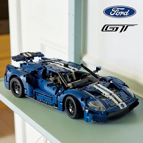 LEGO Technic 2022 Ford GT Building Set for Adults - Gifts for Christmas - Collectible Kit W/Authentic Features, Ages 18+ - 1:12 Scale - Display as Bedroom or Home Decor - 42154 thumbnail 2