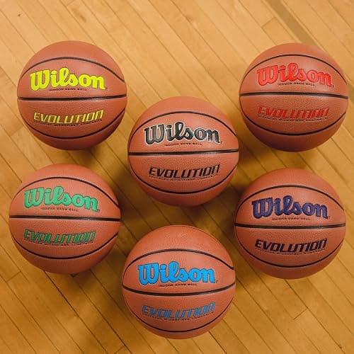 WILSON Evolution Indoor Game Basketballs - Size 5, Size 6 and Size 7 thumbnail 4