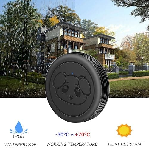 Dog Door Bell Doggie doorbells for Potty Training with Warterproof Touch Button Dog Bells Included 2 Receivers + 3 Buttons thumbnail 7