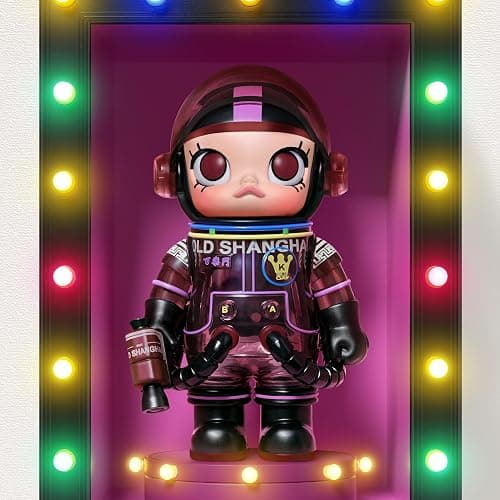 POP MART MEGA Space Molly 100% Series4 Blind Box Figures, Random Design Action Figures Collectible Toys Home Decorations, Holiday Birthday Gifts for Girls and Boys, Single Box thumbnail 6
