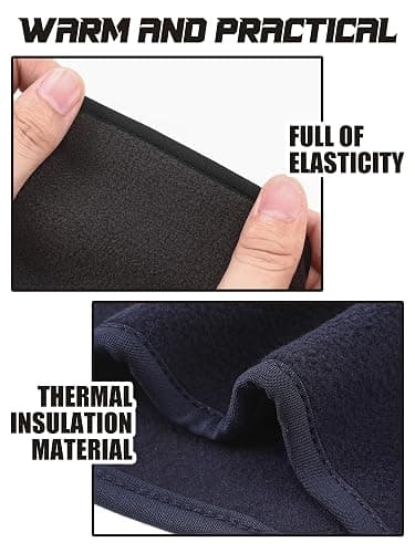 BBTO 3 Pcs Fleece Ear Warmers Muffs for Men Women Headband Ear Muffs Winter Covers for Cold Weather Running Cycling Ski thumbnail 6