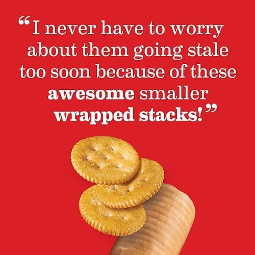 RITZ Fresh Stacks Original Crackers, Party Size, Christmas Stocking Stuffers, Holiday Crackers, 23.7 oz (16 Stacks) thumbnail 14