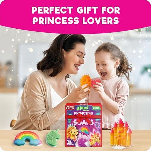Doctor Jupiter Princess Super Soaps - Soap Making Kit for Kids Ages 4+ | Science Kit for Kids 4-5-6–7-8-12 Year Olds | Birthday Gift Ideas for Girls, Unicorn Toys, Summer Activities thumbnail 7