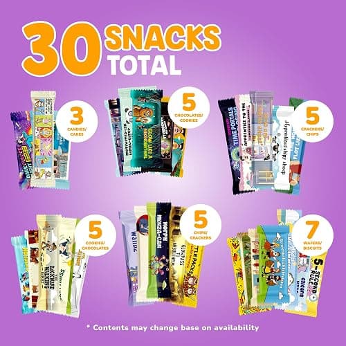 International Snack Box, Unique Experience with Universal Exotic Candies and Treats from around the World, Gift-Ready Foreign Foods in Packages Inspired by European, Japanese and Korean Cultures thumbnail 2