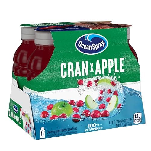 Ocean Spray Cran-Apple Juice Drink, 10 Ounce Bottle (Pack of 6) thumbnail 3