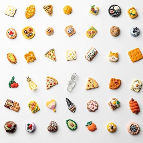 Slime Charms Food Cute Set - Mixed Lot Assorted Food Resin Flatback Cute Sets for DIY Crafts Making,Decorations,Scrapbooking,Embellishments,Hair Clip 25pcs thumbnail 4