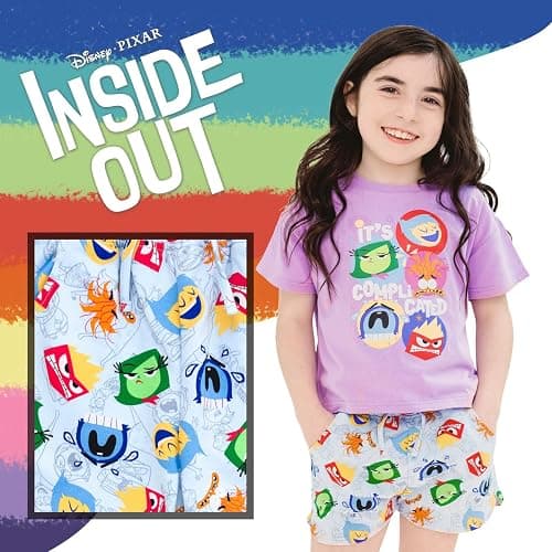 Disney T-Shirt and French Terry Shorts Outfit Set Infant to Big Kid Sizes (12 Months - 14-16) thumbnail 6