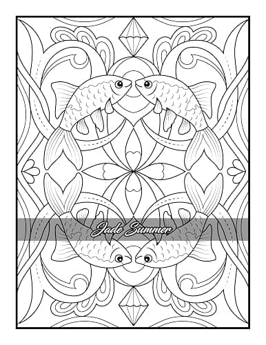 100 Amazing Patterns: An Adult Coloring Book with Fun, Easy, and Relaxing Coloring Pages thumbnail 64
