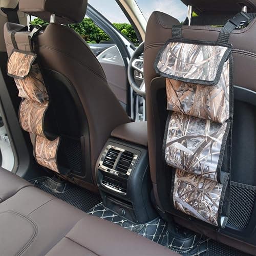 MYDAYS Seat Back Gun Rack, Gun Sling Bag, Camo Front Seat Gun Organizer Holder for Hunting Rifles/Shotguns thumbnail 6