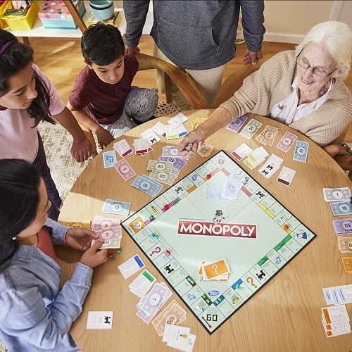 Monopoly Game, Family Board Games for 2 to 6 Players & Kids Ages 8 and Up, Includes 8 Tokens (Token Vote Edition) thumbnail 9