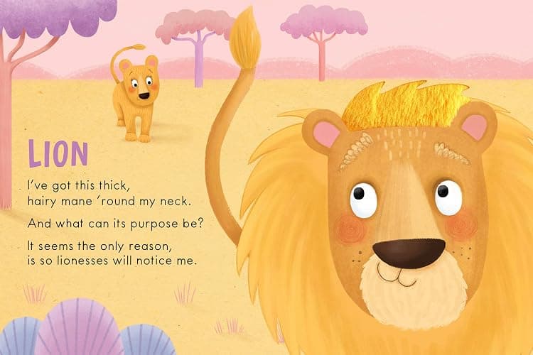 Wild Animals: A Touch and Feel Book - Children's Board Book - Educational thumbnail 5
