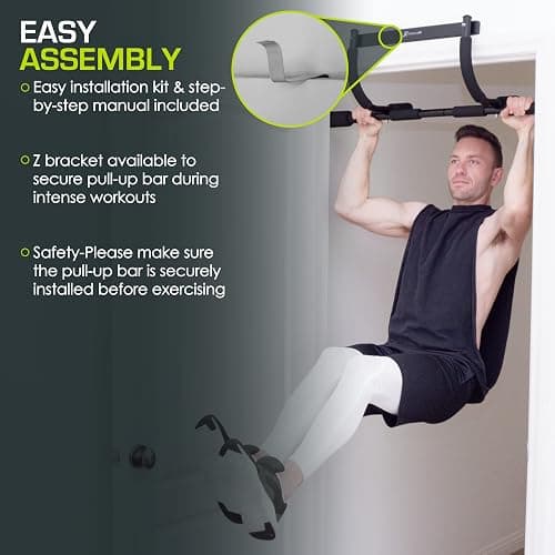 ProsourceFit Pull Up Bar for Multi Use Fitness & Home Gym Exercise thumbnail 5