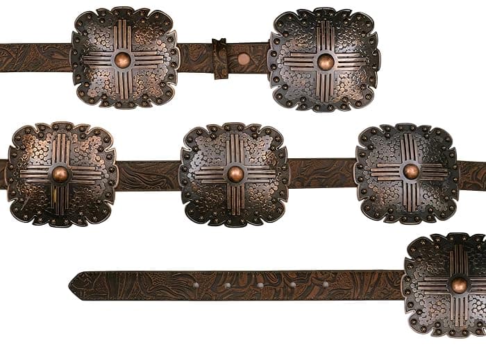 Angel Ranch 1" Brown Ladies' Fashion Belt thumbnail 3