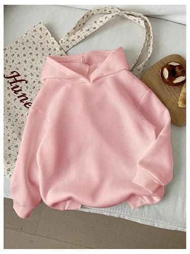 WDIRARA Girl's Cherry Graphic Hoodie Long Sleeve Hooded Sweatshirt Cute Pullovers Tops thumbnail 2
